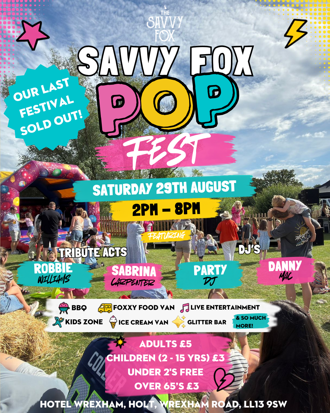 Savvy Fox Pop Fest