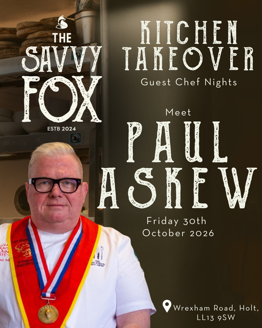 Kitchen Takeover at The Savvy Fox with Paul Askew