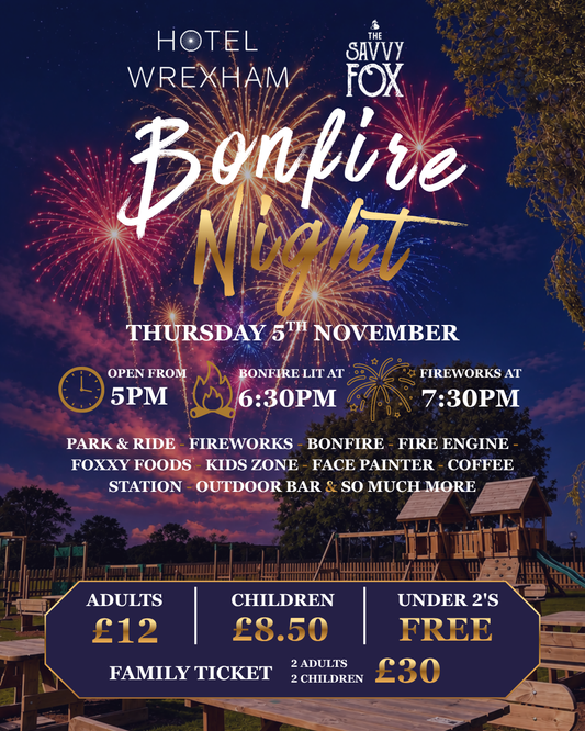 Bonfire Night at Hotel Wrexham